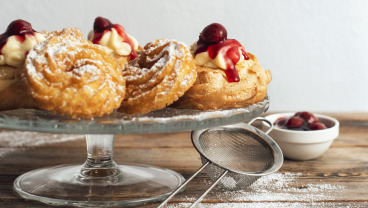 Zeppole al forno