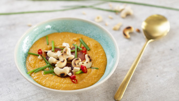 Krem z cieciorki z curry