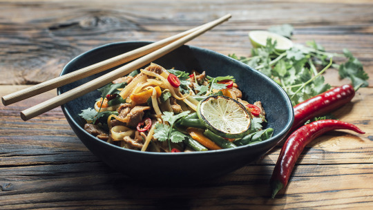Stir fry z piersi indyka