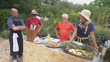 W ogródku warzywnym Julie