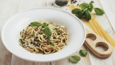 Spaghetti cacio e pepe