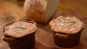 Łososiowe rillettes