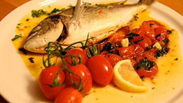 Dorada w „szalonym” sosie 