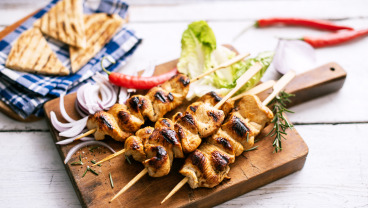 Souvlaki drobiowe