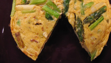 Szparagowa frittata