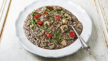 Risotto z mątwą po chorwacku