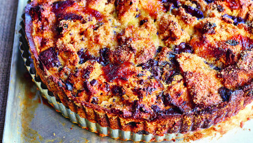 Tarta-pudding z panettone