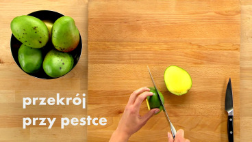 Jak pokroić mango w kostkę   