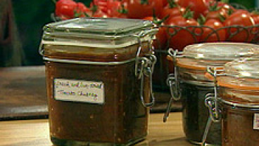 Chutney ze świeżych i suszonych pomidorów