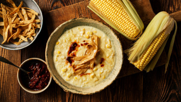 Sopa de elote – zupa z kukurydzy