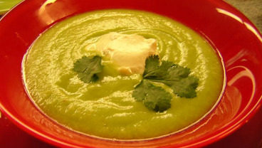 Zupa krem z awokado