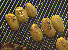 Młode ziemniaki z grilla