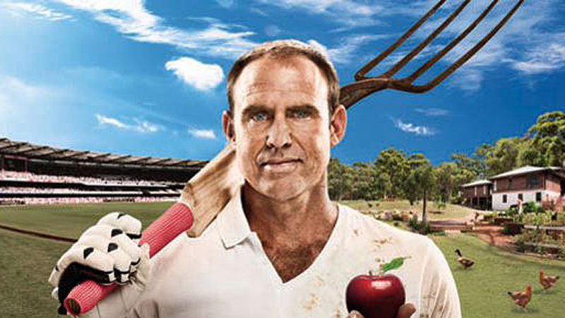 Mathew Hayden na domowym gruncie