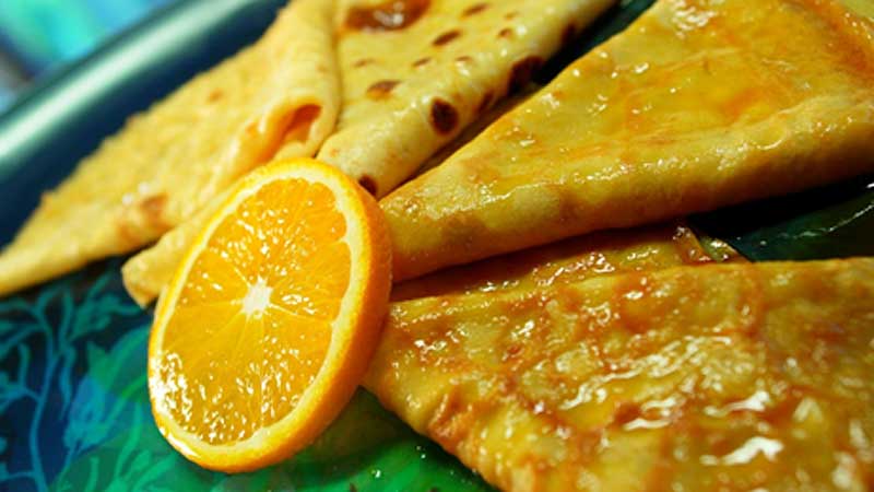 Crepe suzette