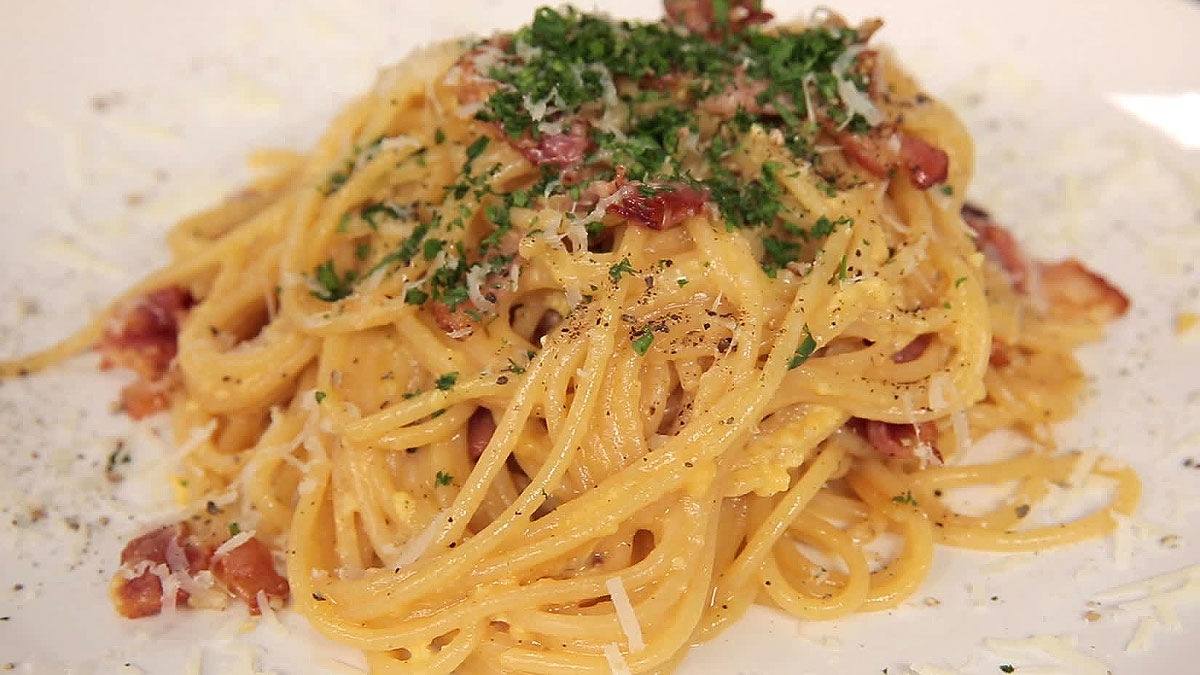 Spaghetti carbonara 