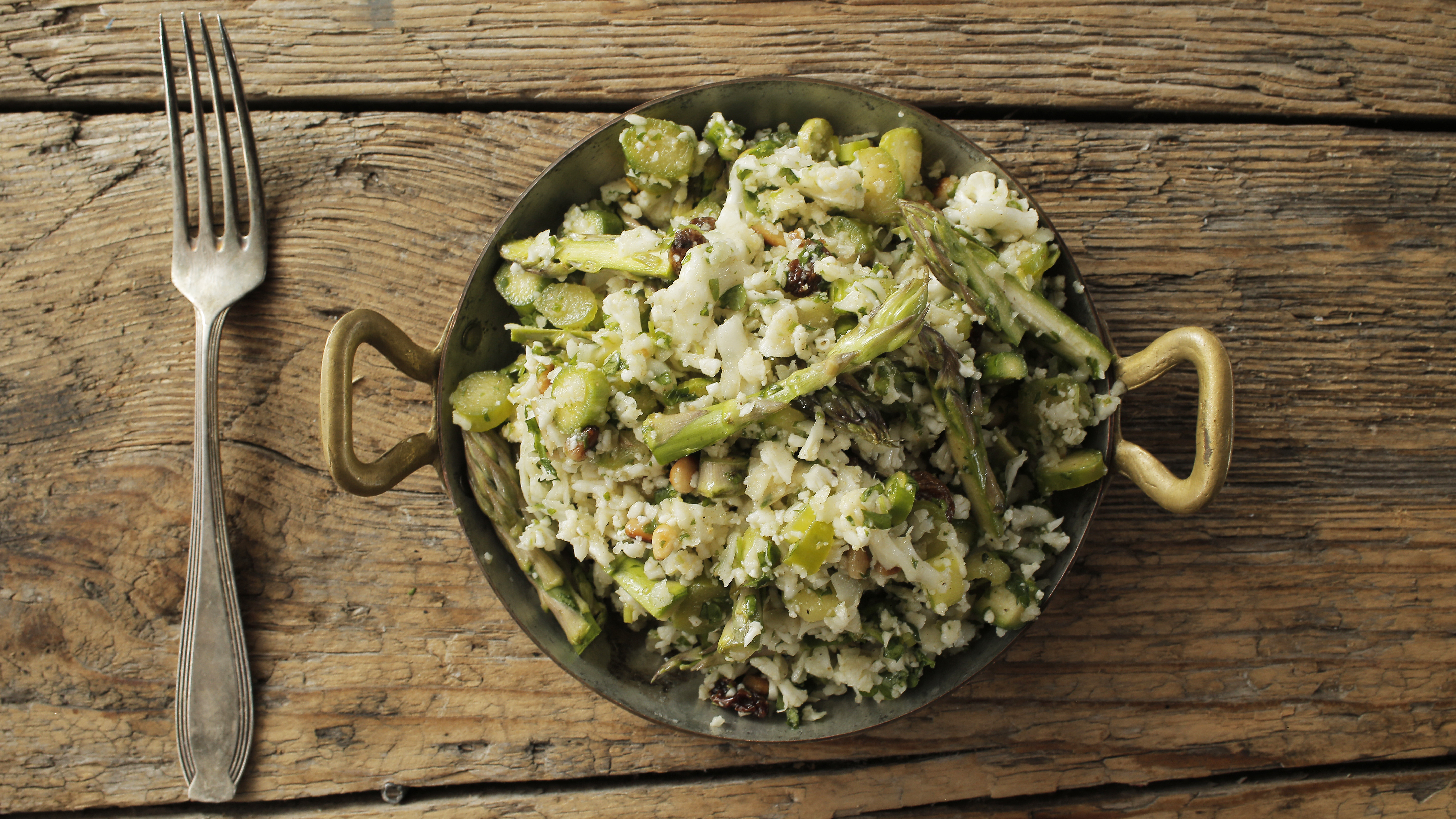 Tabbouleh szparagowe