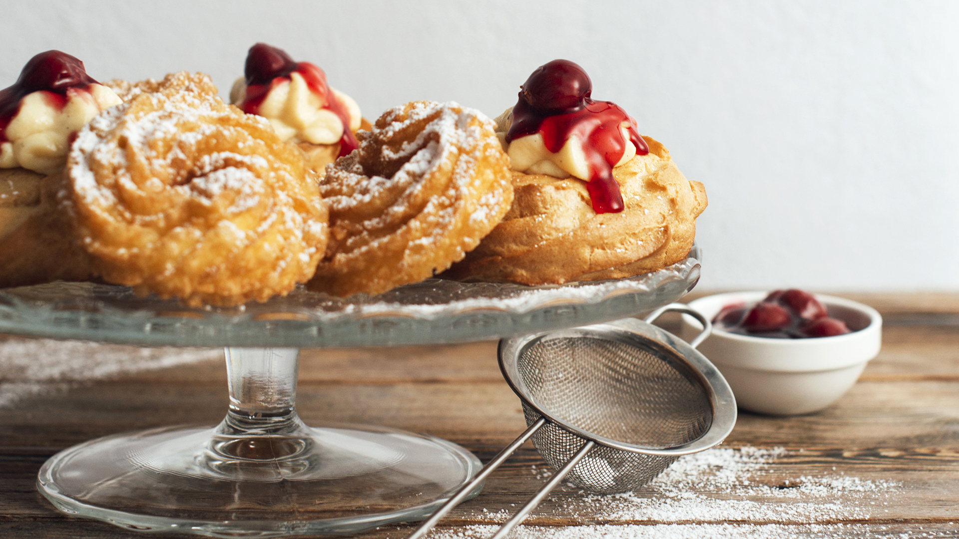 Zeppole al forno