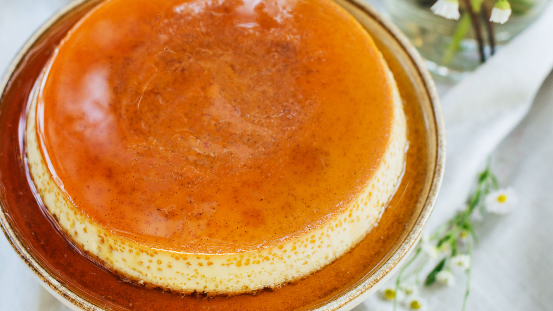 Flan caramel