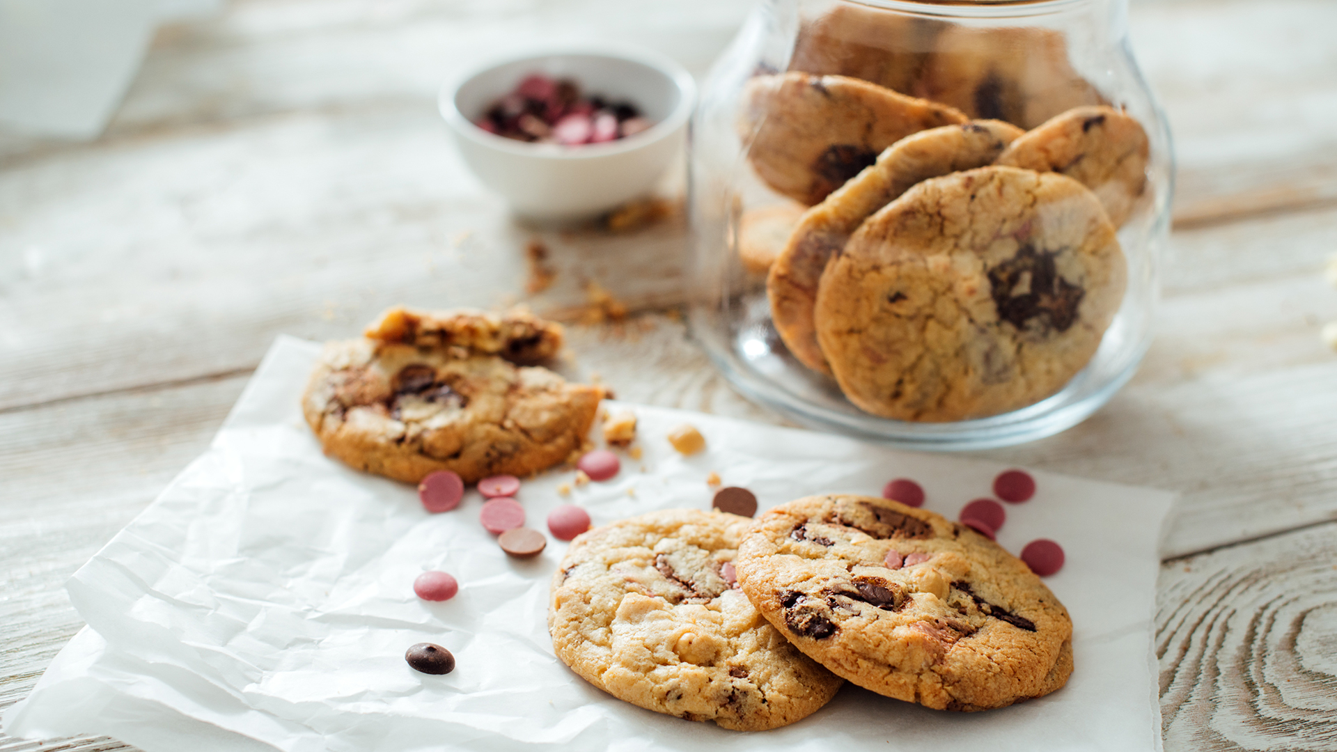 Amerykańskie chocolate chips cookies