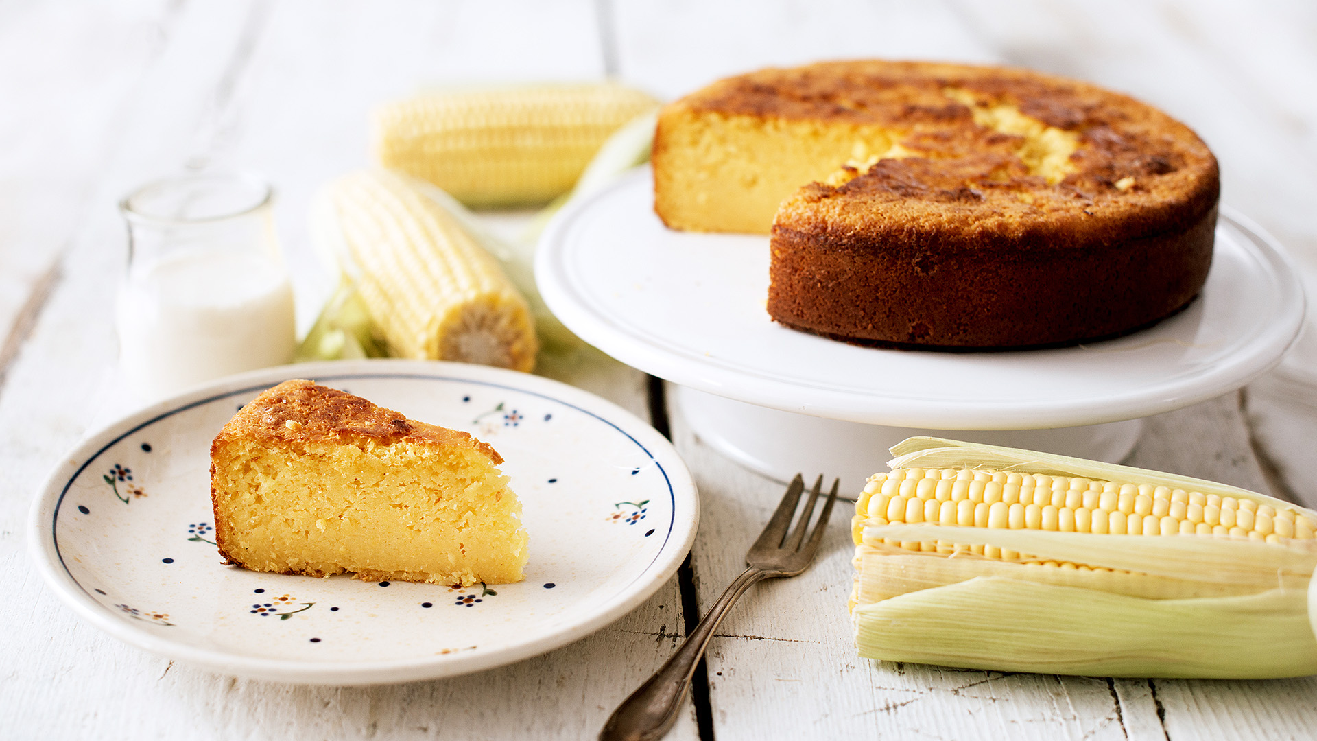 Pastel de elote – ciasto kukurydziane