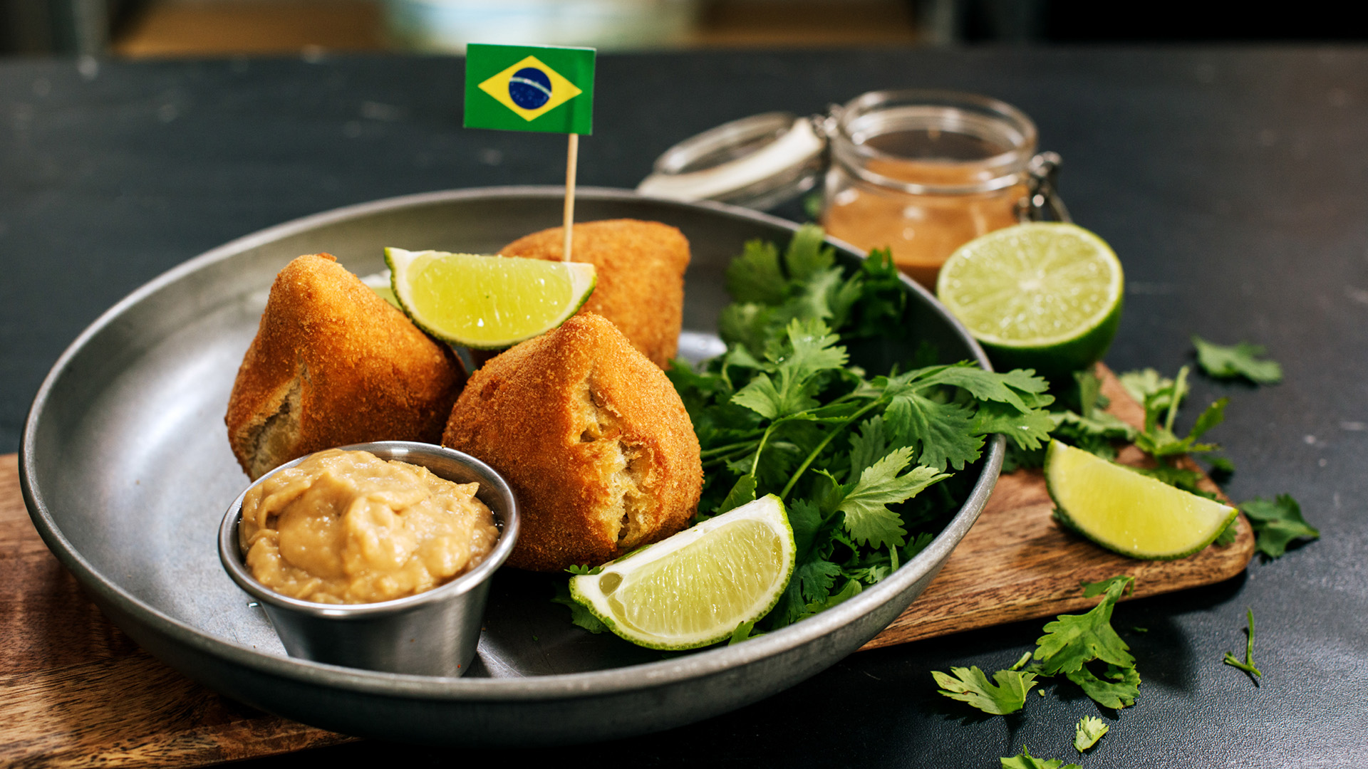 Coxinha de galinha – smażone pierogi z kurczakiem