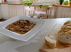 Boeuf Stroganow