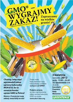 Wielkie bębnienie przeciw GMO